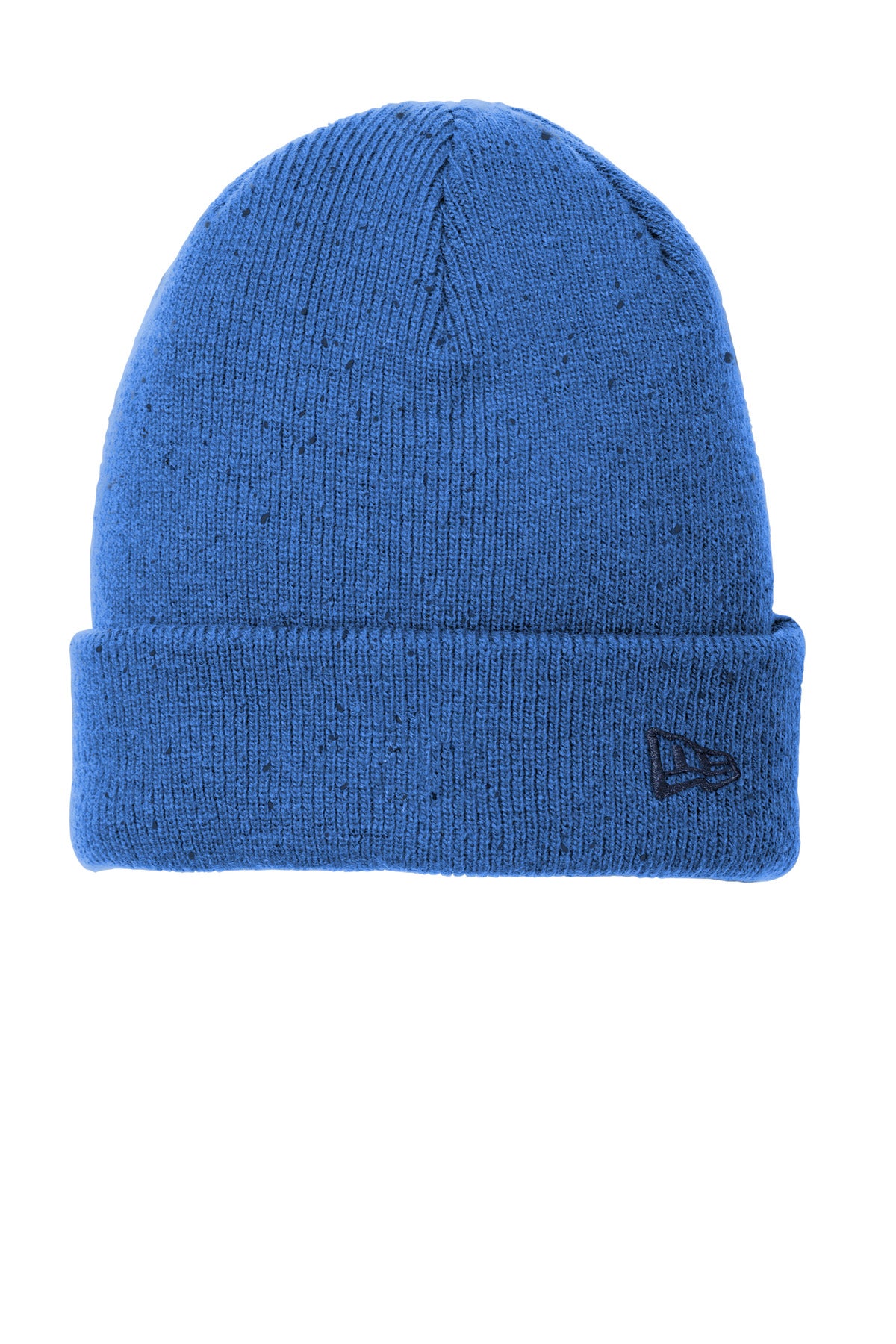 Custom Royal/ Black Speckled Beanie NE905, personalized by SanCanDo Swag in Argyle, TX