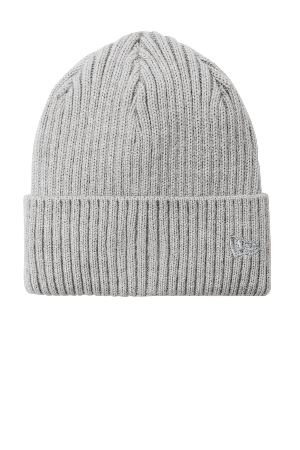 Custom Heather Grey Core Classic Cuff Beanie NE908, personalized by SanCanDo Swag in Argyle, TX