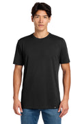 Custom Black Heritage Blend Crew Tee NEA100, personalized by SanCanDo Swag in Argyle, TX