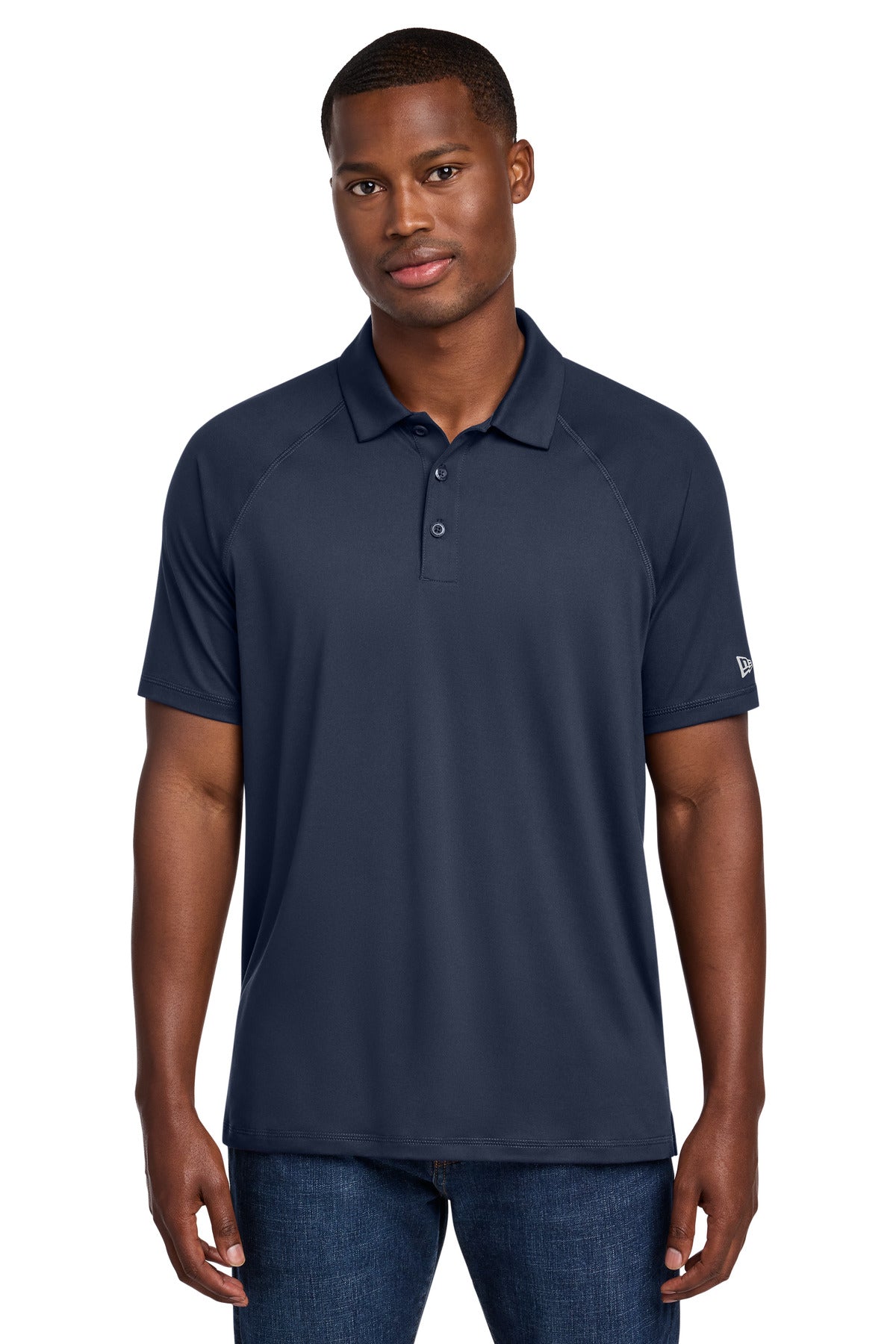 Custom True Navy Power Polo NEA225, personalized by SanCanDo Swag in Argyle, TX
