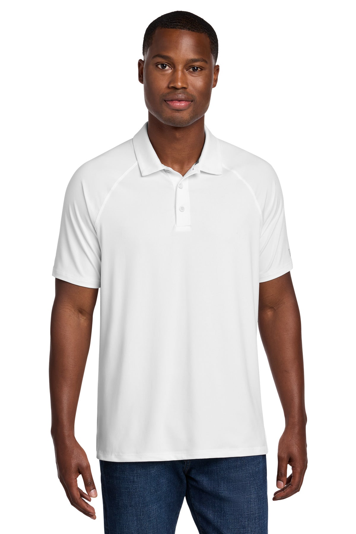 Custom White Power Polo NEA225, personalized by SanCanDo Swag in Argyle, TX