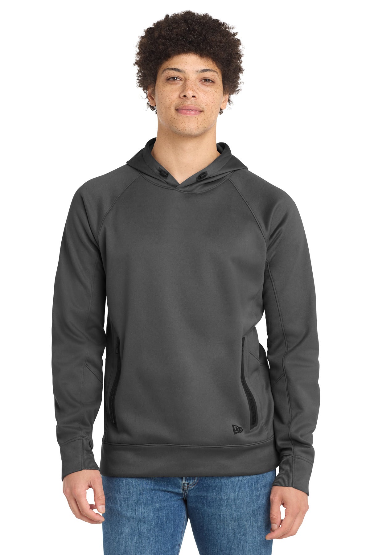 Custom Graphite Venue Fleece Pullover Hoodie NEA520, personalized by SanCanDo Swag in Argyle, TX