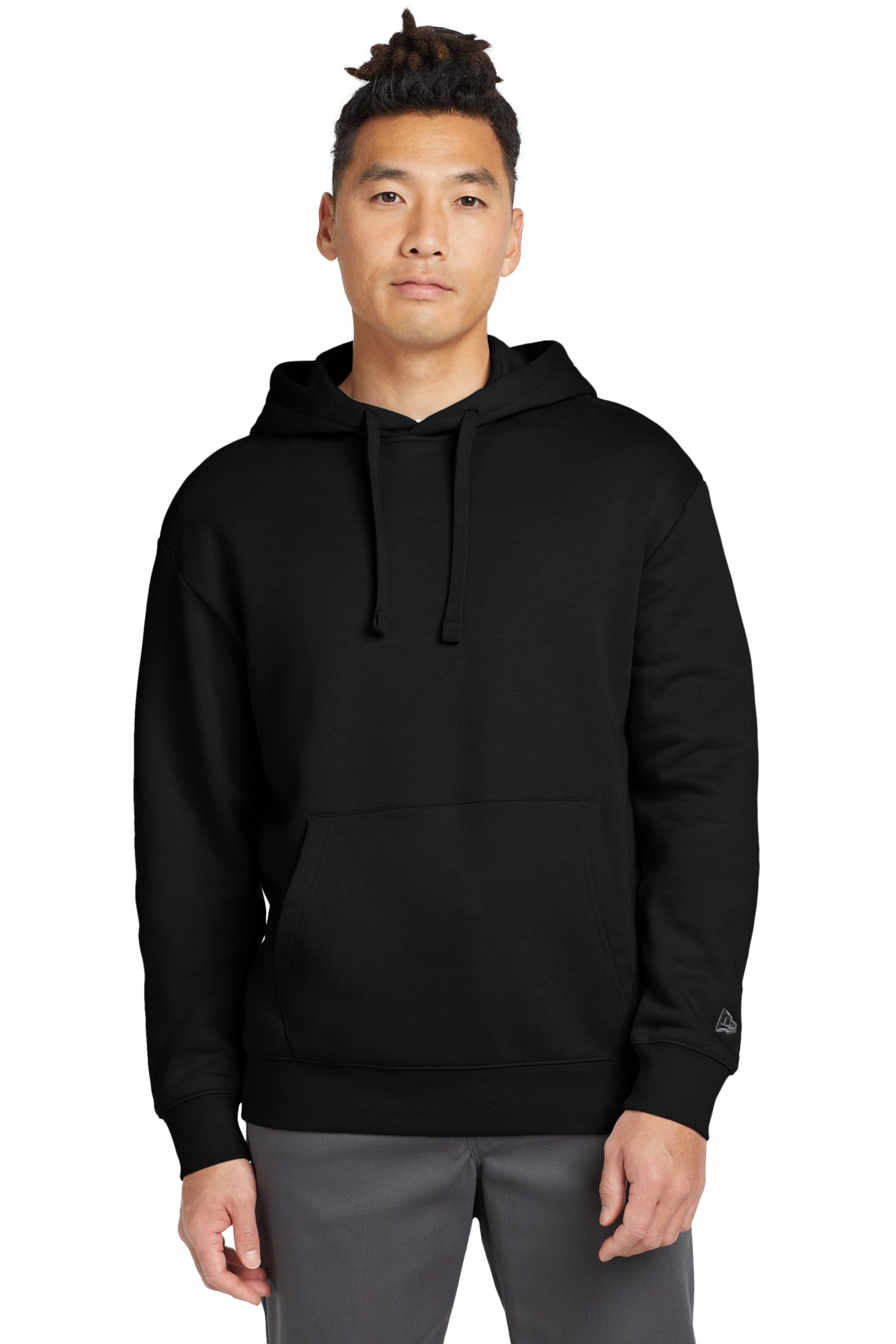 Custom Black Heritage Fleece Pullover Hoodie NEA525, personalized by SanCanDo Swag in Argyle, TX