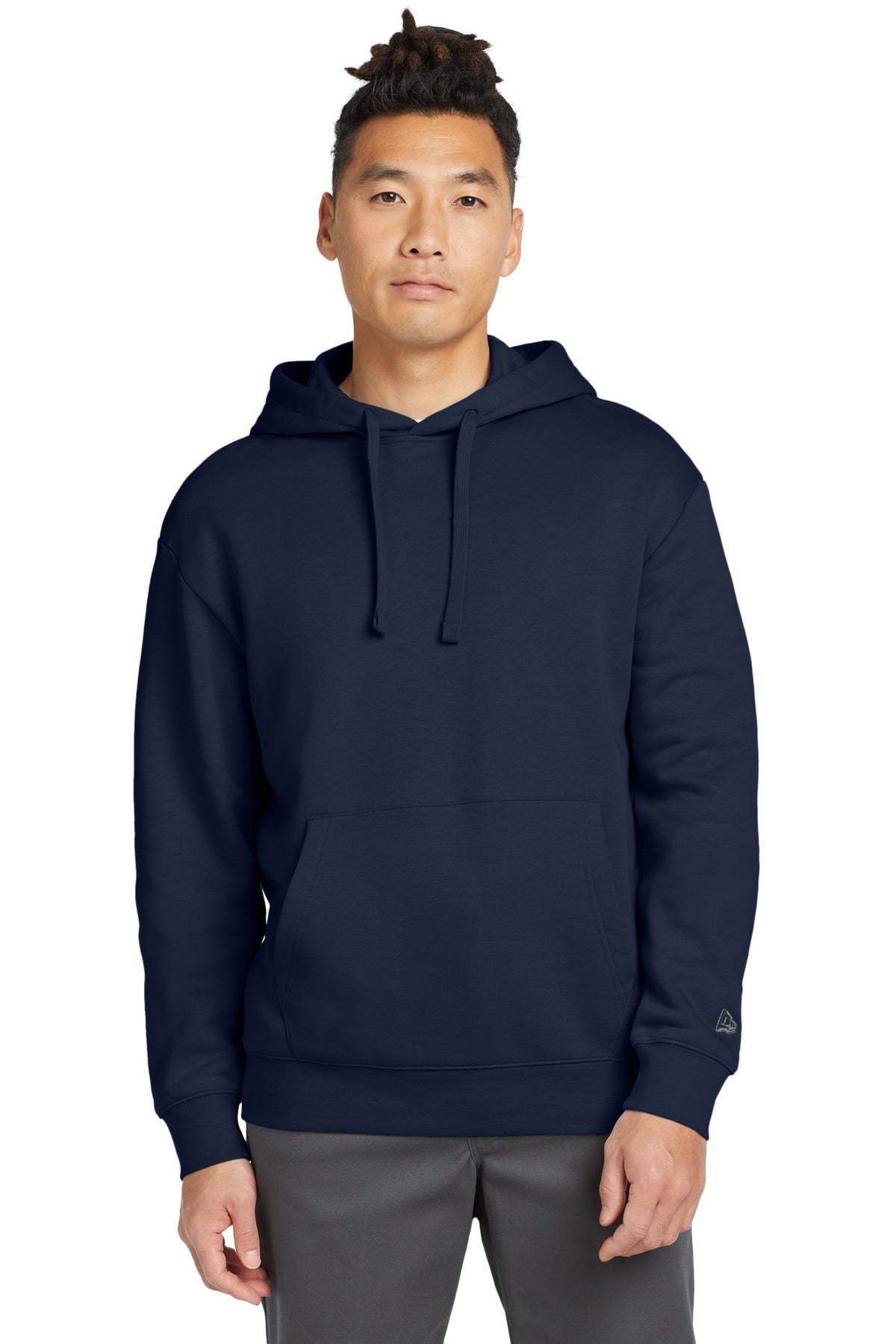 Custom True Navy Heritage Fleece Pullover Hoodie NEA525, personalized by SanCanDo Swag in Argyle, TX