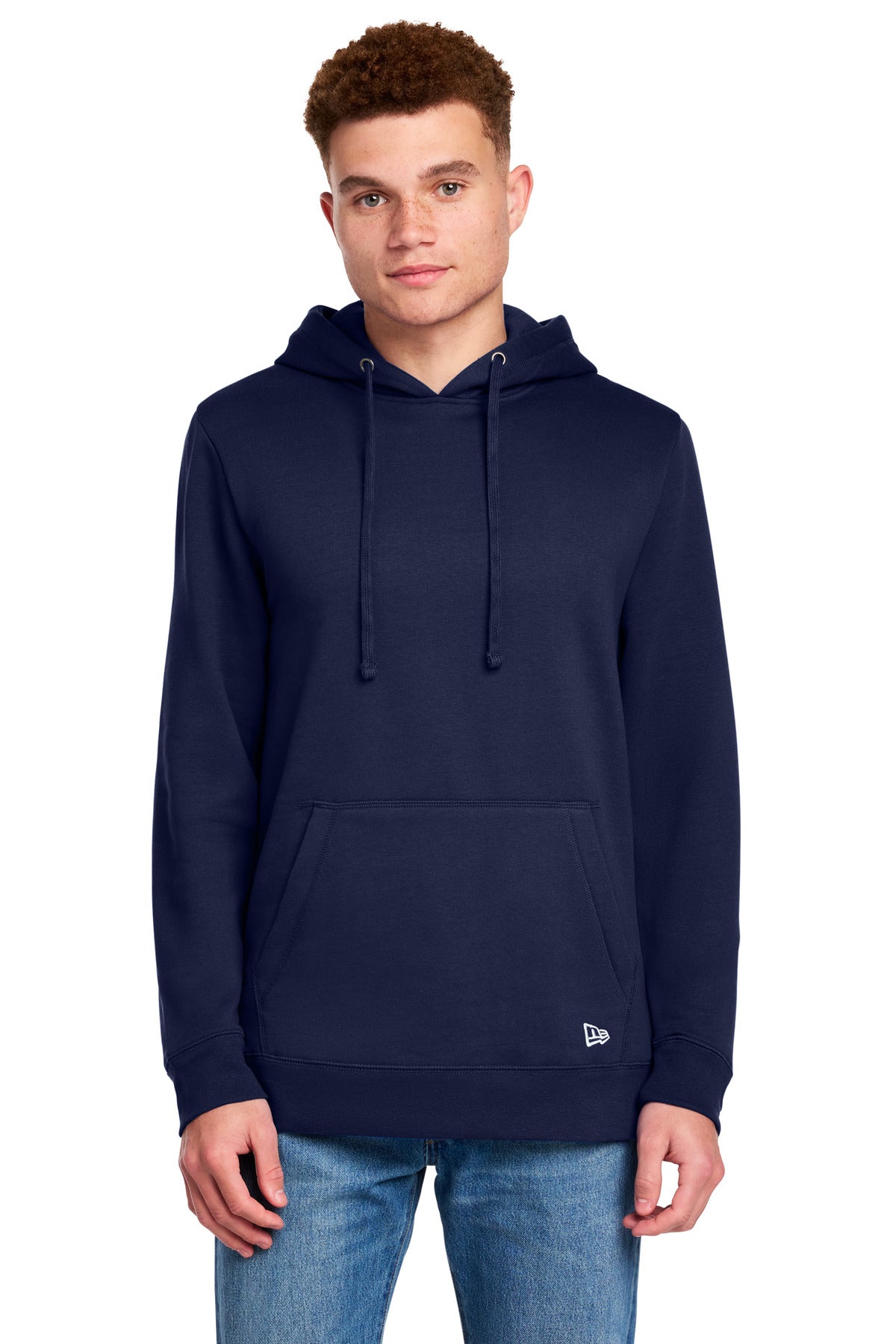 Custom True Navy Comeback Fleece Pullover Hoodie NEA550, personalized by SanCanDo Swag in Argyle, TX