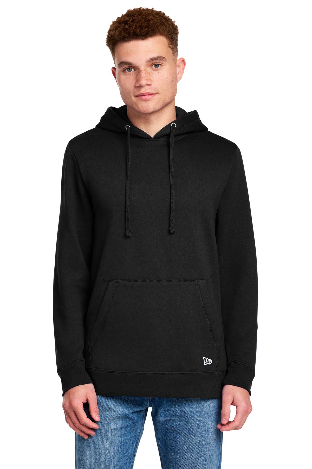 Custom Black Comeback Fleece Pullover Hoodie NEA550, personalized by SanCanDo Swag in Argyle, TX