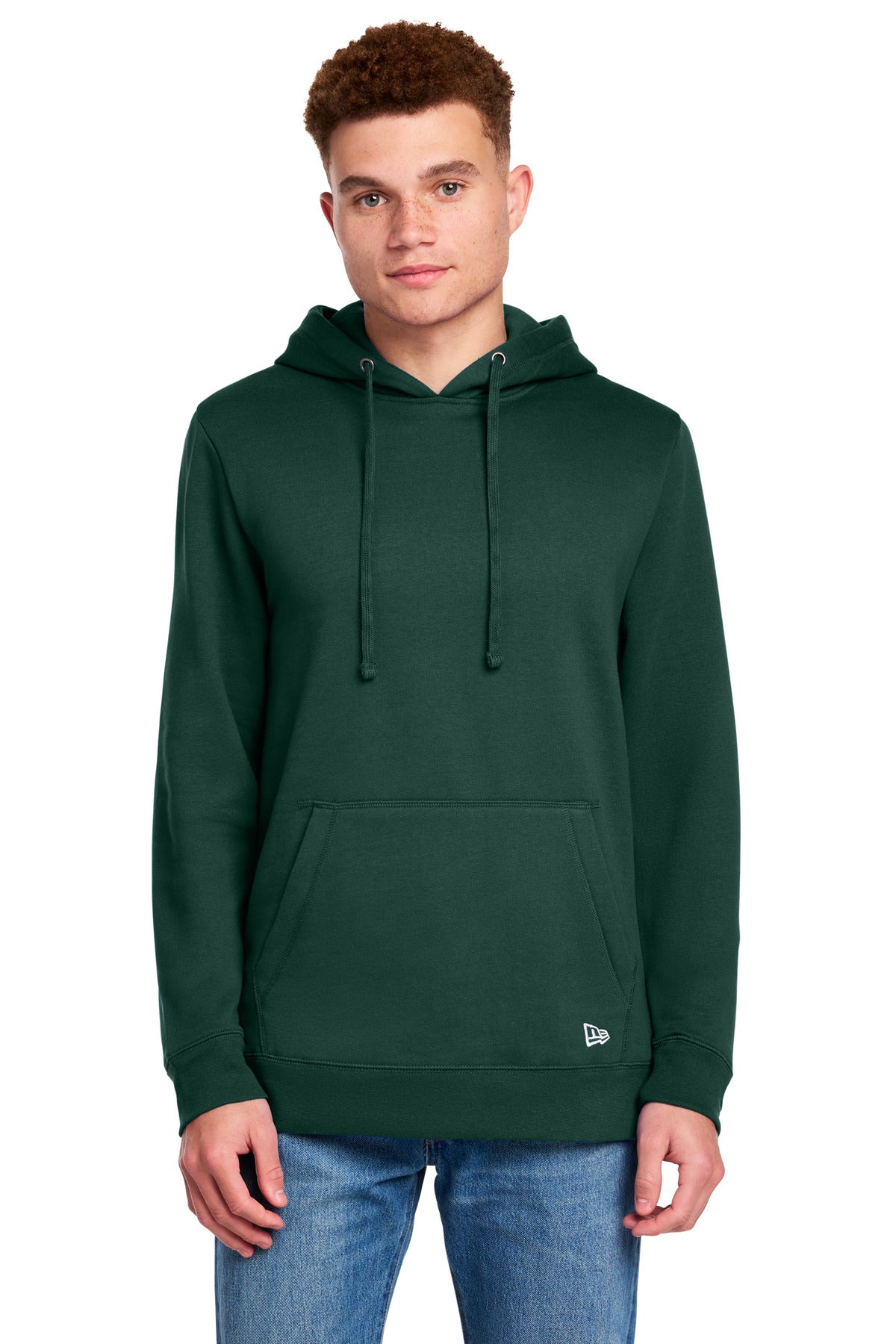 Custom Dark Green Comeback Fleece Pullover Hoodie NEA550, personalized by SanCanDo Swag in Argyle, TX