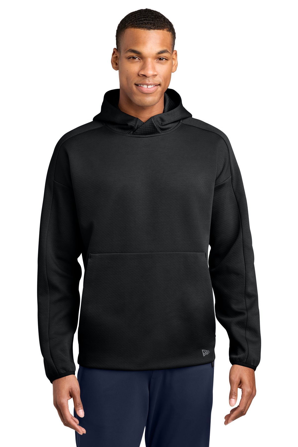 Custom Black Double Back Pullover Hoodie NEA565, personalized by SanCanDo Swag in Argyle, TX