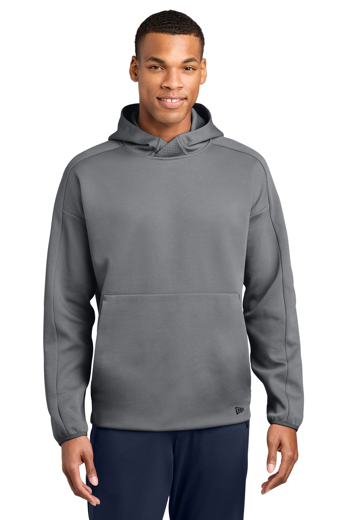 Custom Shadow Grey Double Back Pullover Hoodie NEA565, personalized by SanCanDo Swag in Argyle, TX