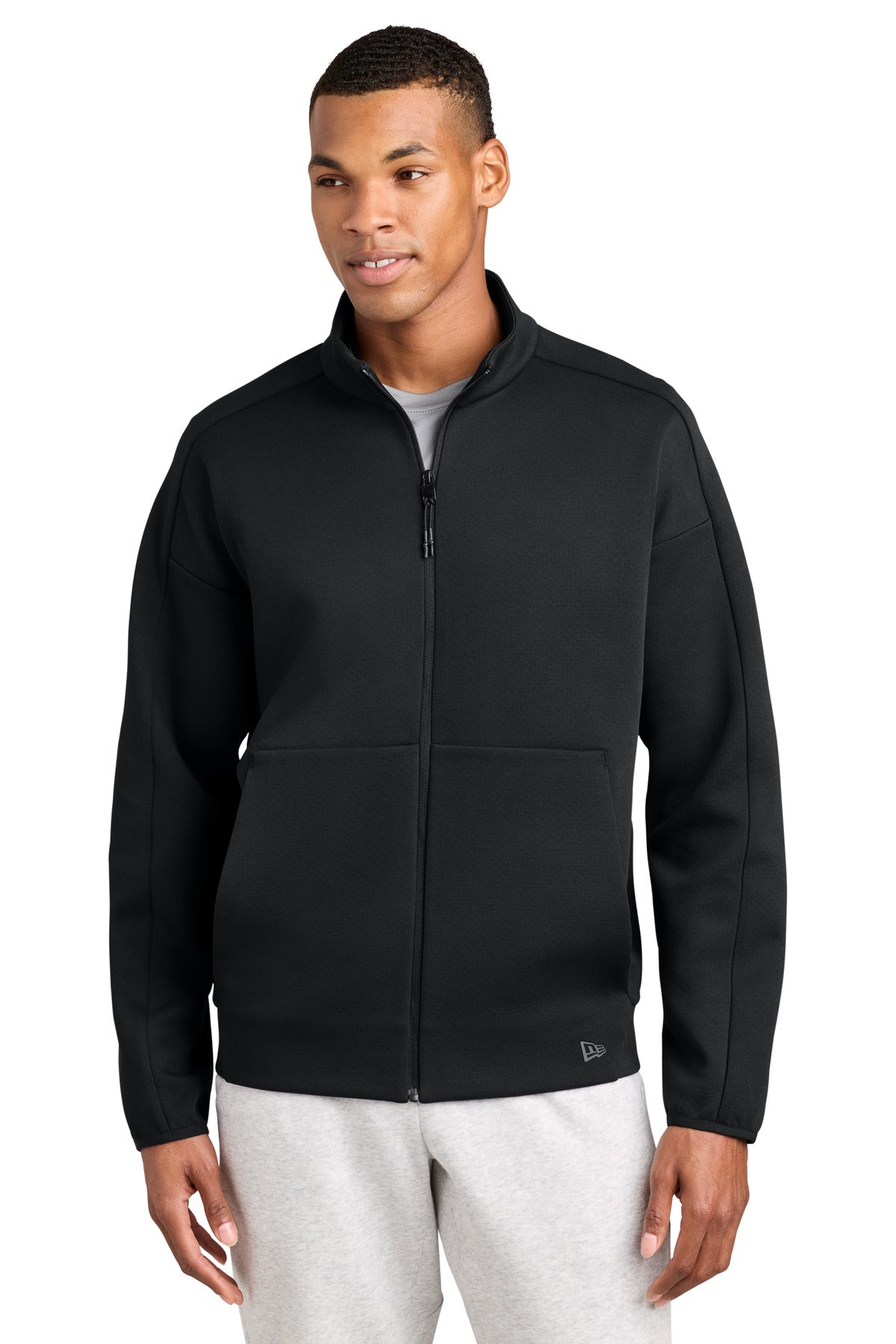 Custom Black Double Back Full-Zip NEA566, personalized by SanCanDo Swag in Argyle, TX