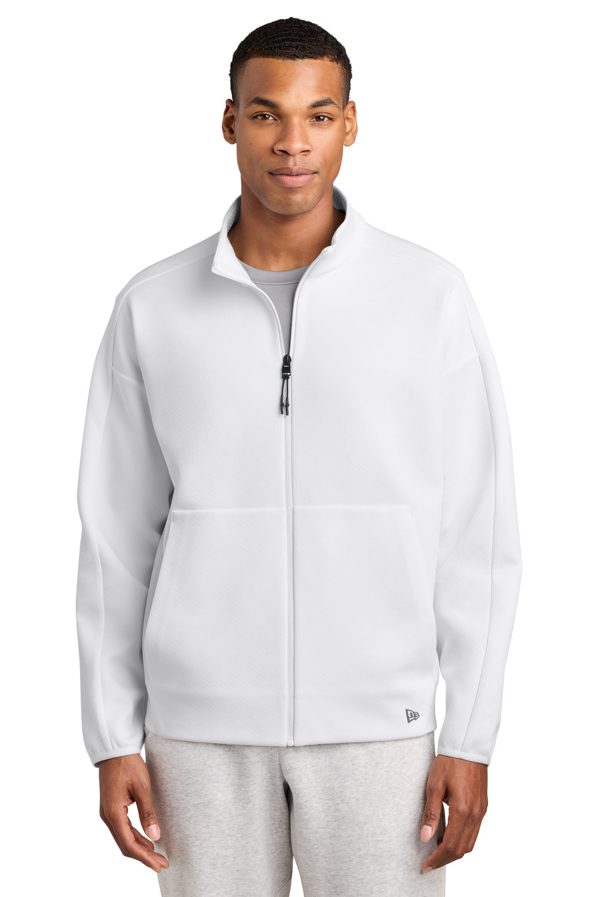 Custom White Double Back Full-Zip NEA566, personalized by SanCanDo Swag in Argyle, TX