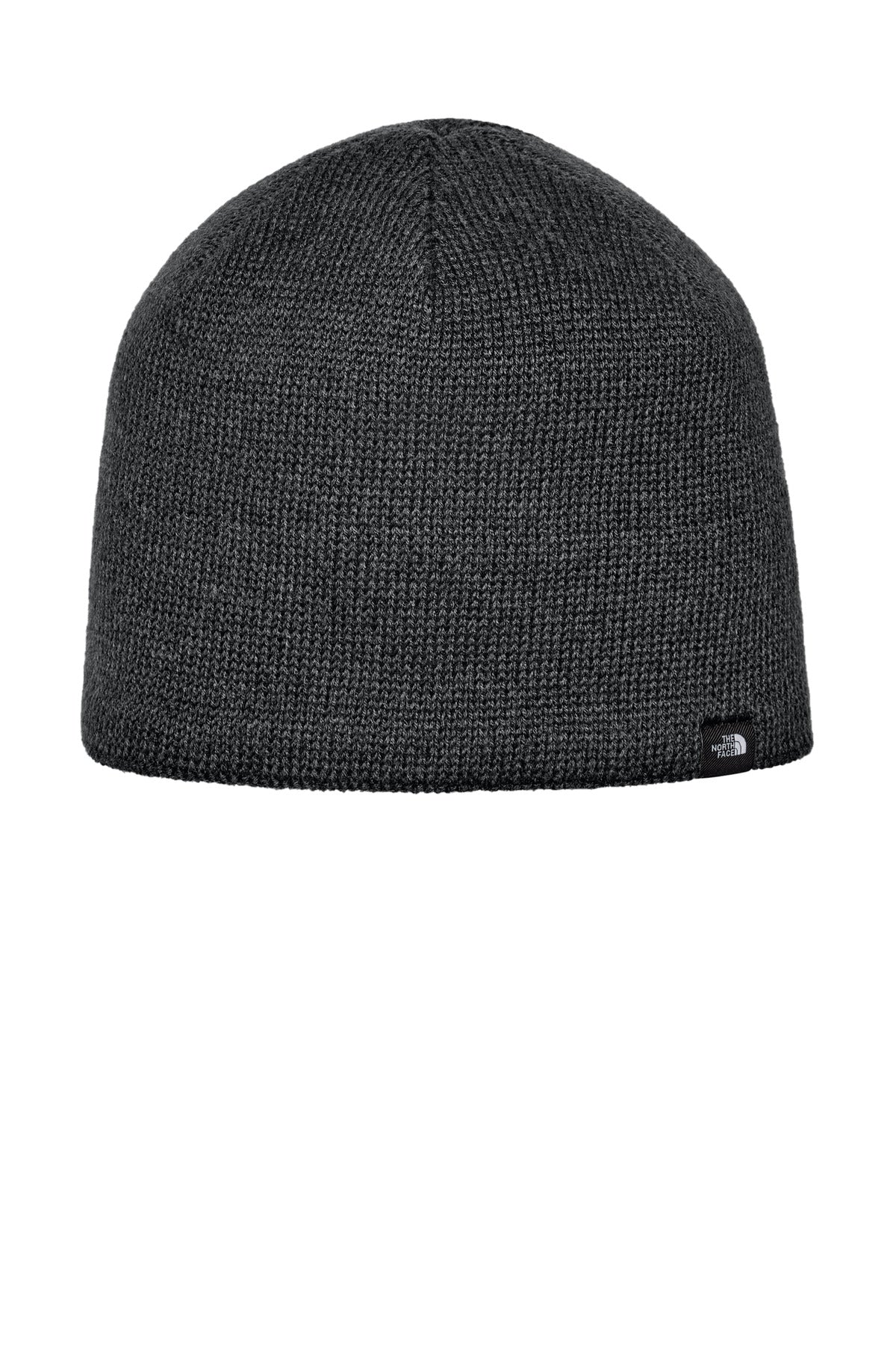 Custom TNF Dark Grey Heather Mountain Beanie NF0A4VUB, personalized by SanCanDo Swag in Argyle, TX