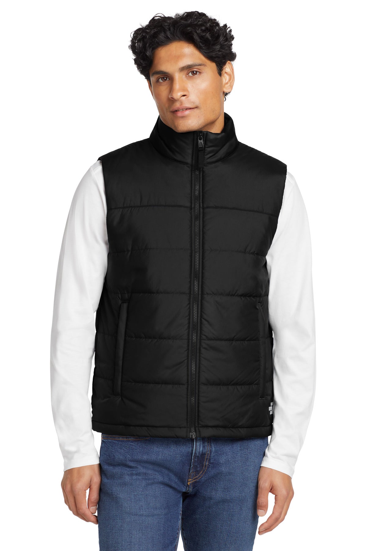 Custom TNF Black Everyday Insulated Vest NF0A529A, personalized by SanCanDo Swag in Argyle, TX