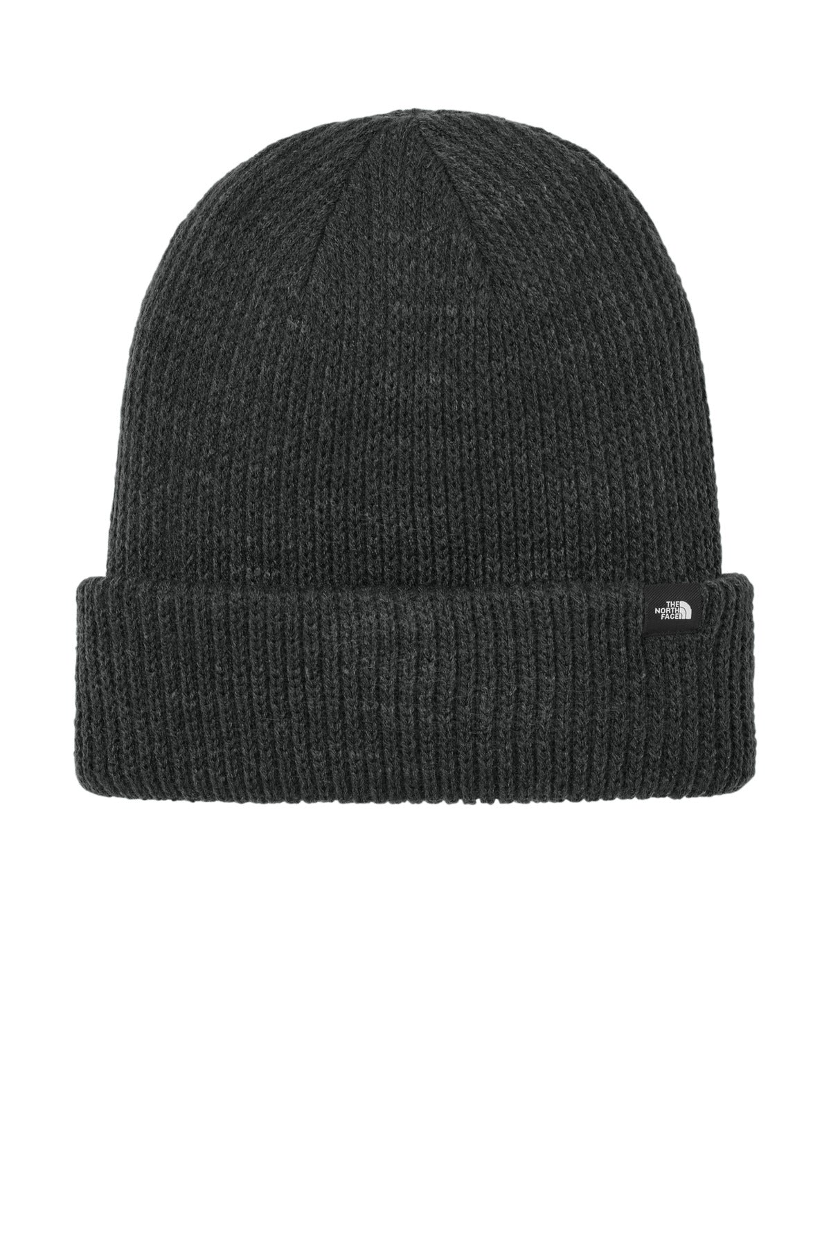 Custom TNF Black Heather Truckstop Beanie NF0A5FXY, personalized by SanCanDo Swag in Argyle, TX