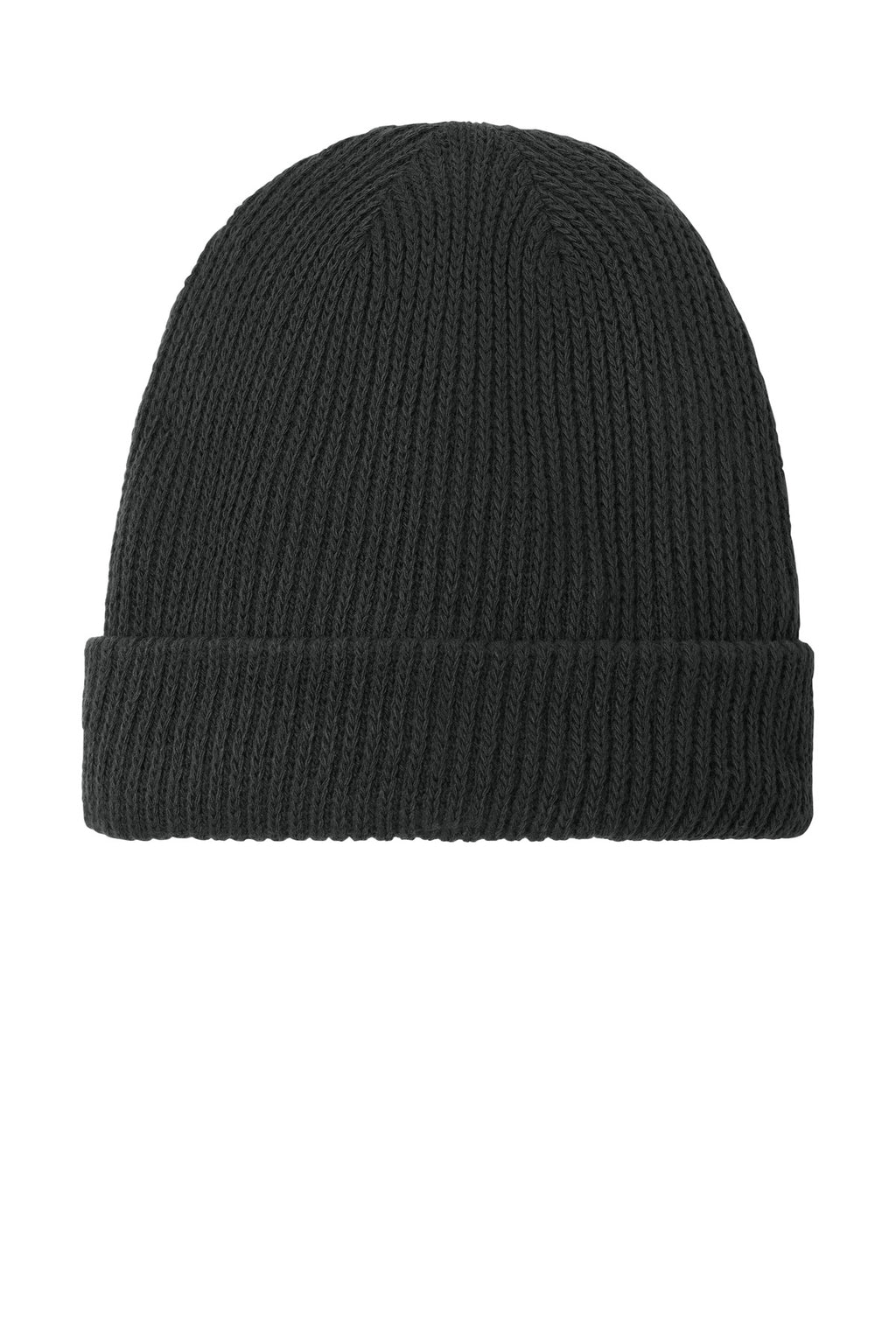 Custom TNF Black Circular Rib Beanie NF0A7RGH, personalized by SanCanDo Swag in Argyle, TX