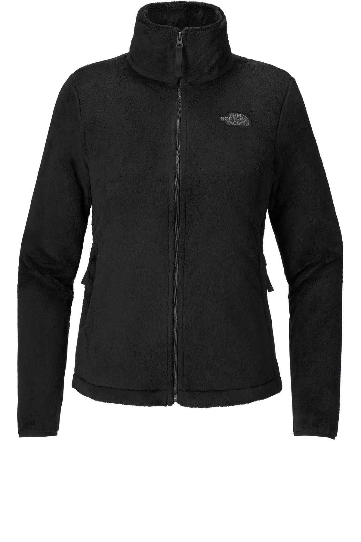 Custom TNF Black Women's Osito Fleece Jacket NF0A7UQJ, personalized by SanCanDo Swag in Argyle, TX