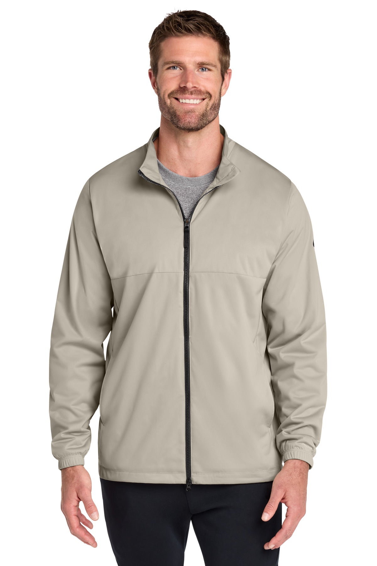 Custom Stone Storm-FIT Full-Zip Jacket NKDX6716, personalized by SanCanDo Swag in Argyle, TX