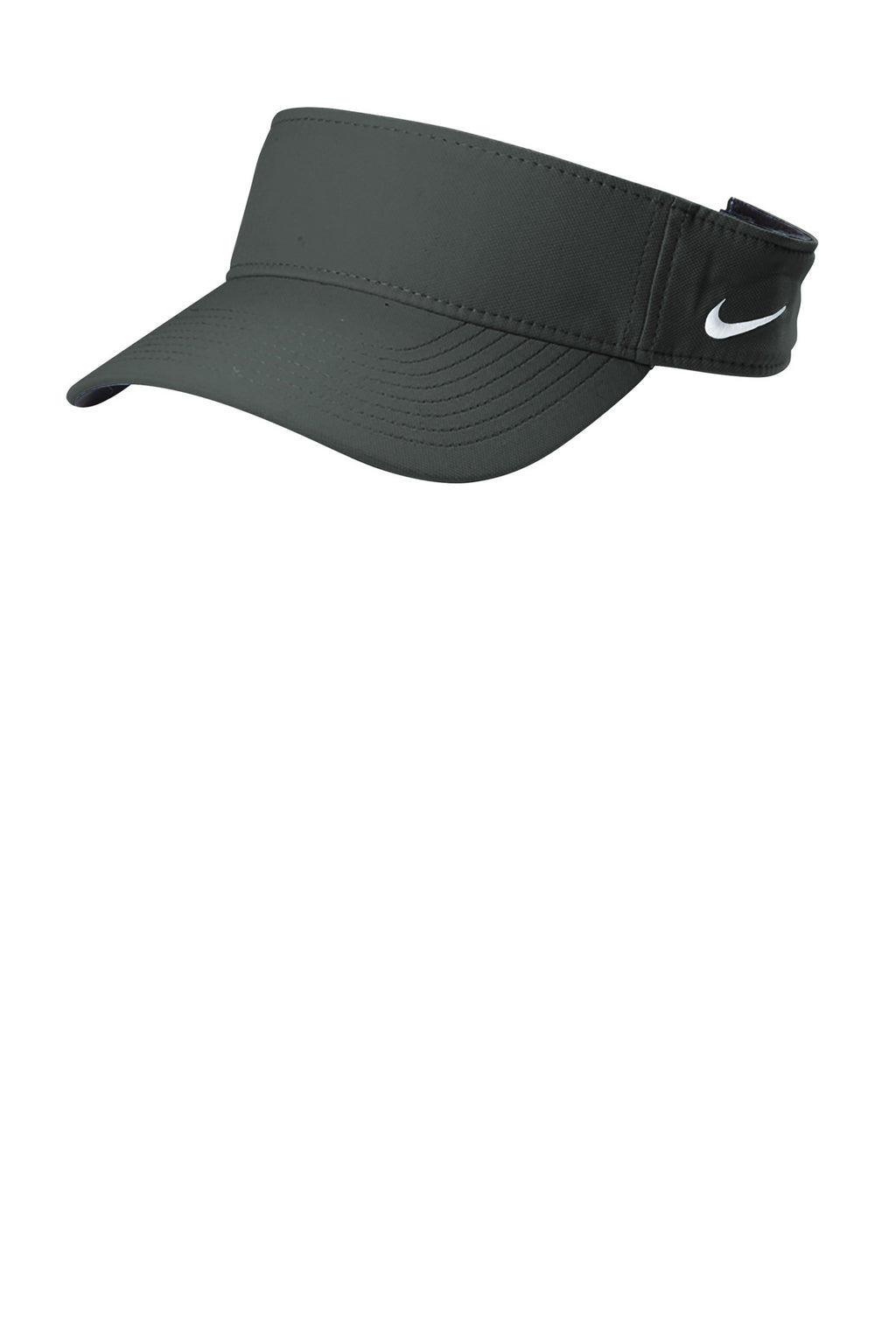 Custom Anthracite Dri-FIT Team Performance Visor NKFB5675, personalized by SanCanDo Swag in Argyle, TX