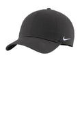 Custom Anthracite Heritage Cotton Twill Cap NKFB5677, personalized by SanCanDo Swag in Argyle, TX