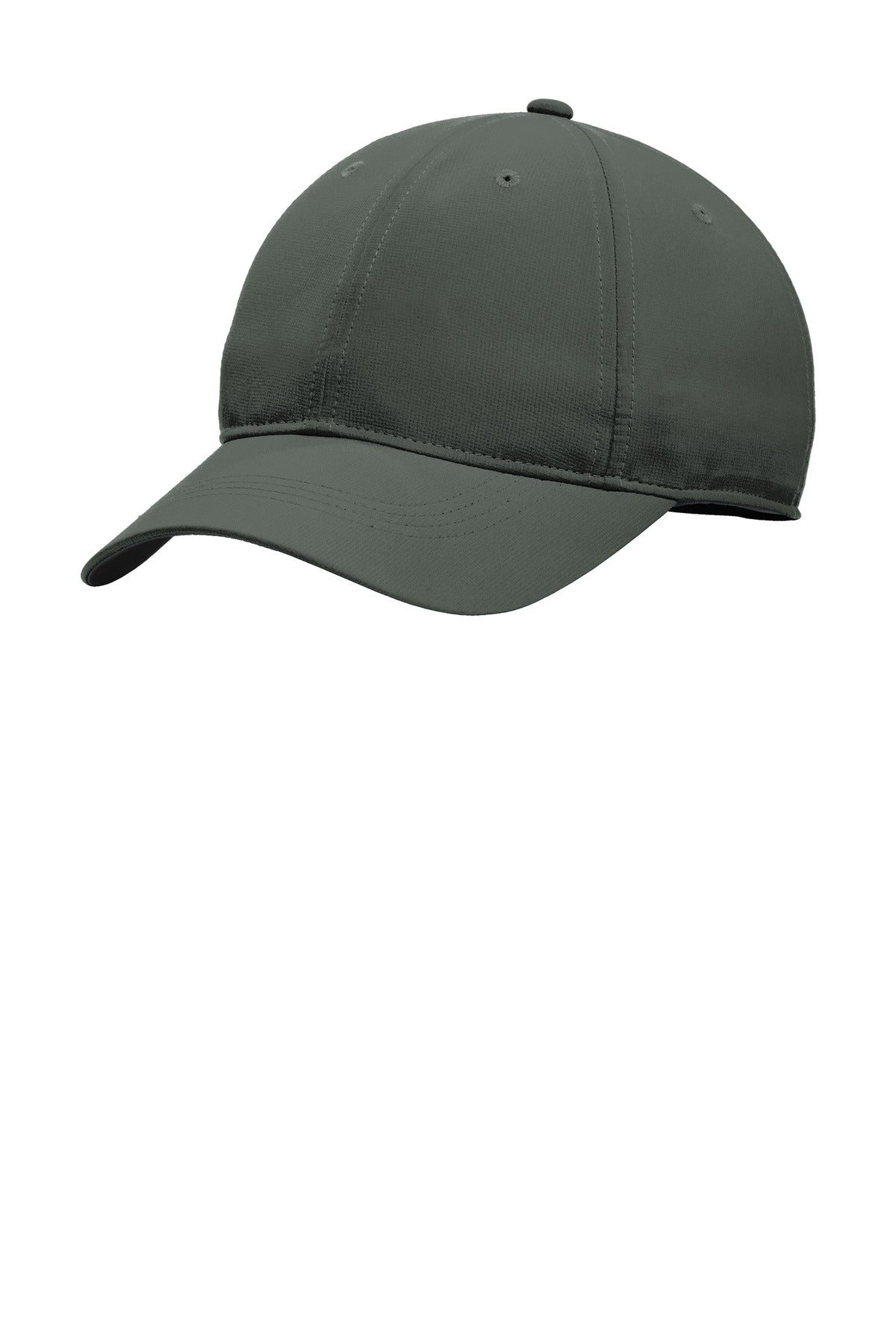 Custom Anthracite Dri-FIT Tech Fine-Ripstop Cap NKFB6444, personalized by SanCanDo Swag in Argyle, TX
