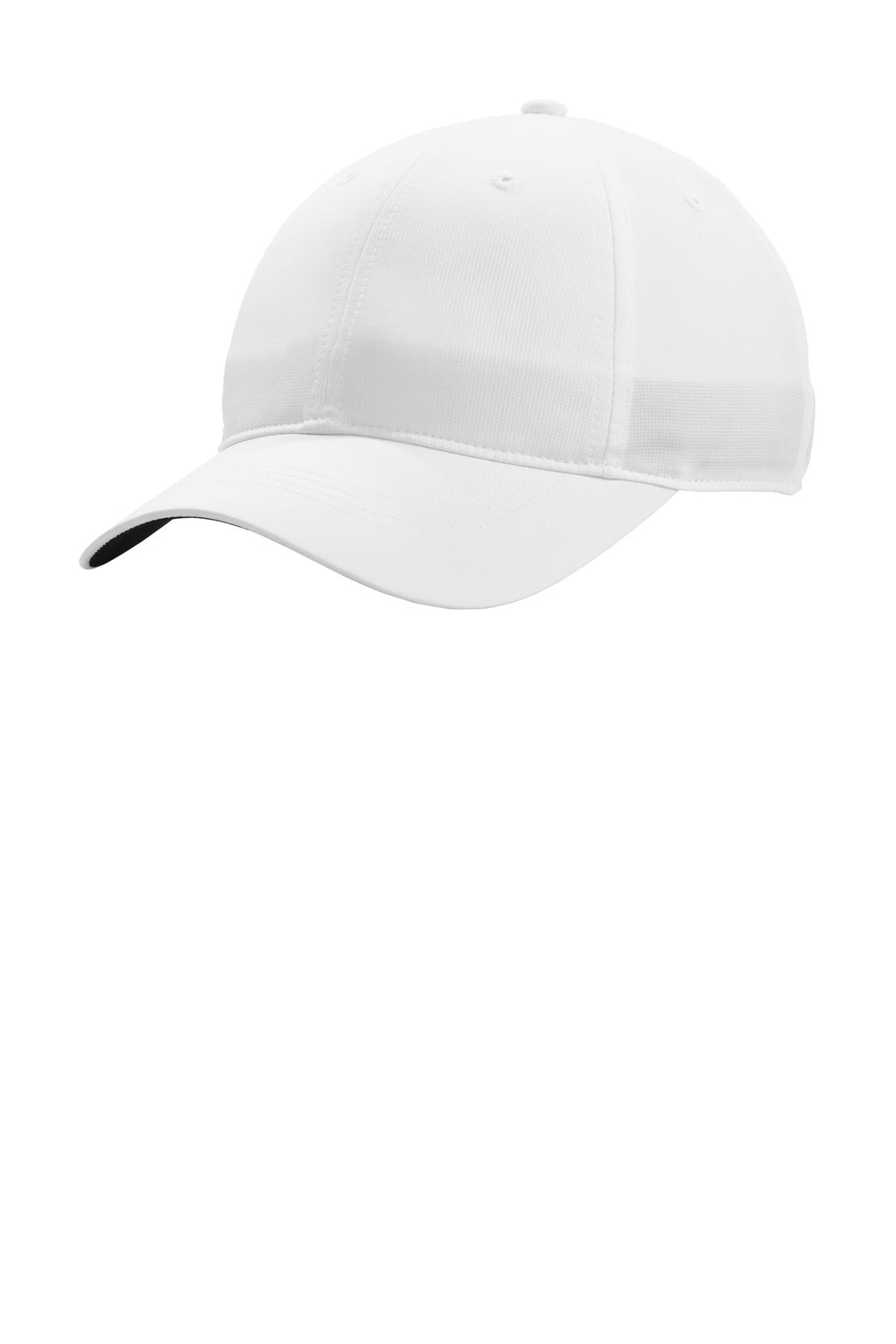 Custom White Dri-FIT Tech Fine-Ripstop Cap NKFB6444, personalized by SanCanDo Swag in Argyle, TX