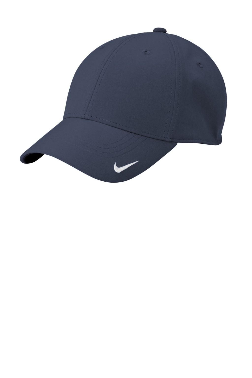 Custom Navy Dri-FIT Legacy Cap NKFB6447, personalized by SanCanDo Swag in Argyle, TX