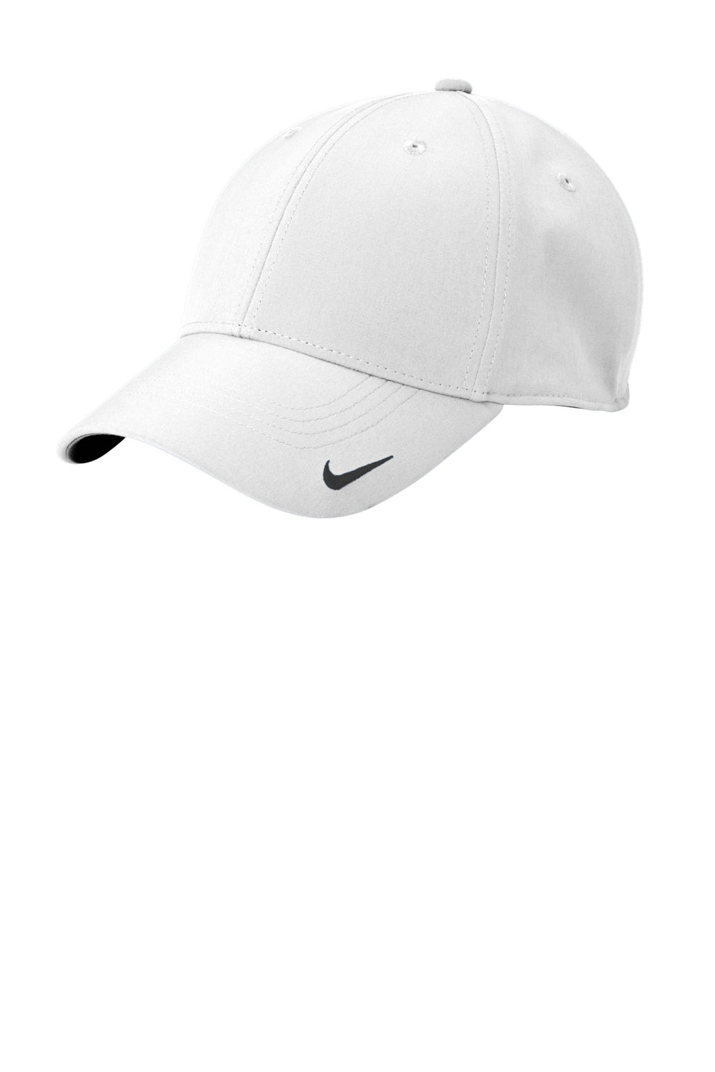 Custom White Dri-FIT Legacy Cap NKFB6447, personalized by SanCanDo Swag in Argyle, TX