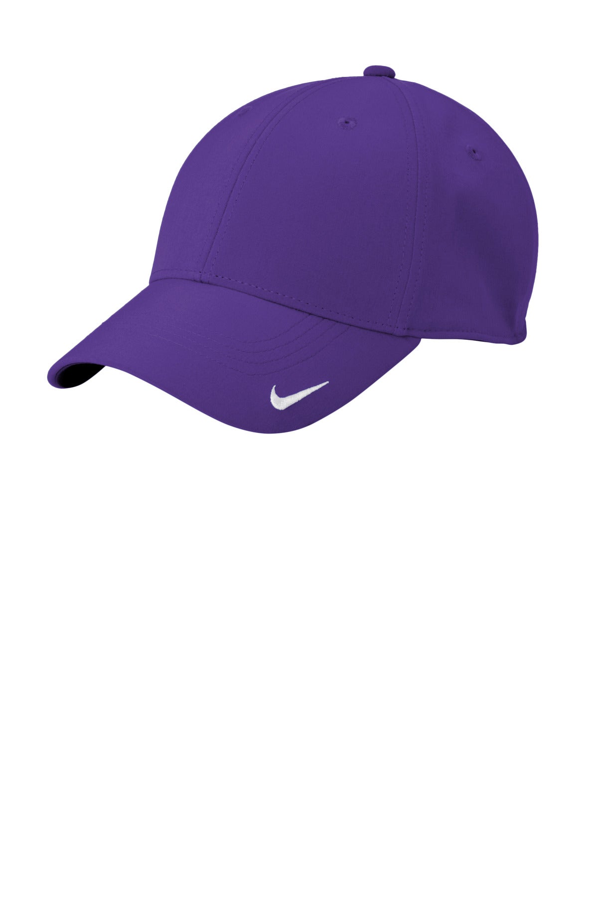 Custom Court Purple Dri-FIT Legacy Cap NKFB6447, personalized by SanCanDo Swag in Argyle, TX