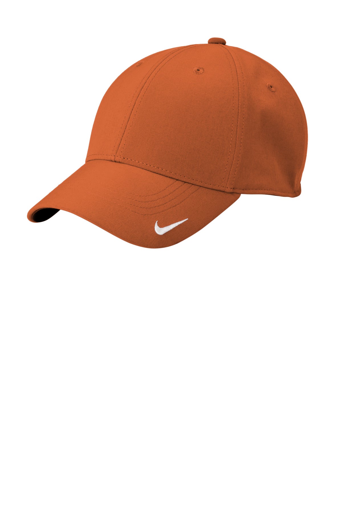 Custom Desert Orange Dri-FIT Legacy Cap NKFB6447, personalized by SanCanDo Swag in Argyle, TX