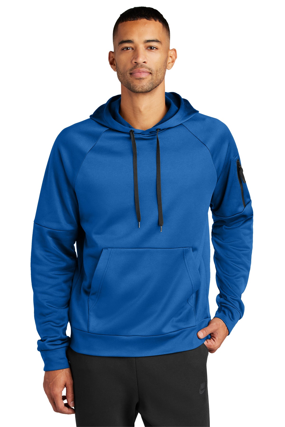 Custom Game Royal Therma-FIT Pocket Pullover Fleece Hoodie NKFD9735, personalized by SanCanDo Swag in Argyle, TX