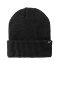 Custom Black Terra Beanie NKFN6310, personalized by SanCanDo Swag in Argyle, TX
