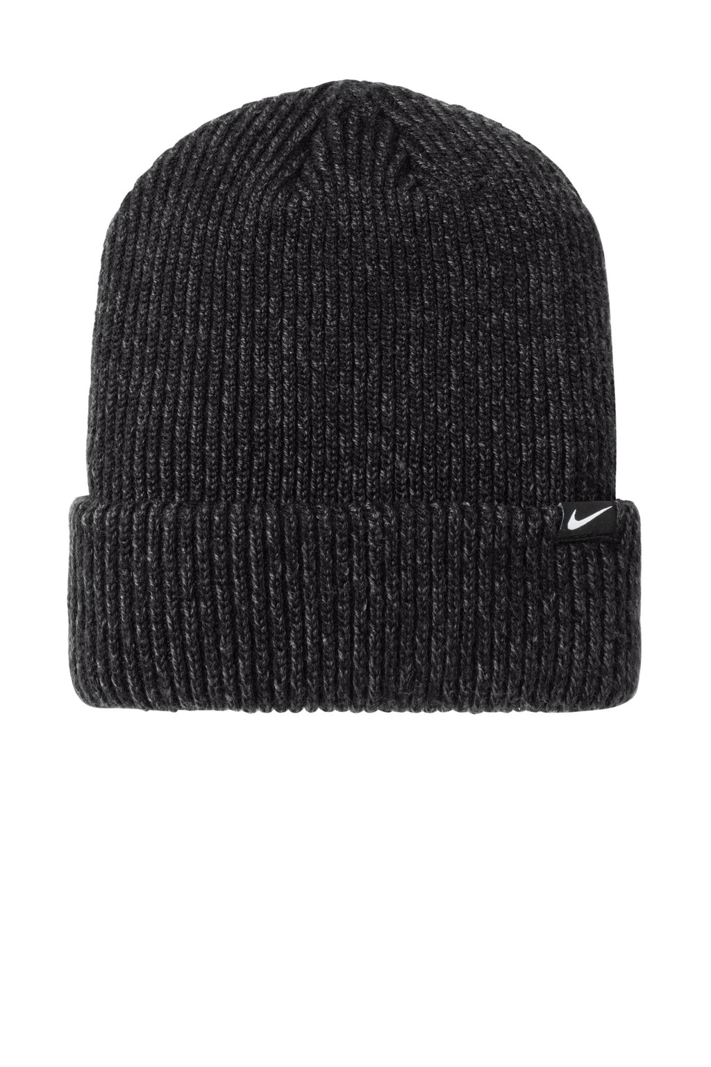 Custom Black Heather Terra Beanie NKFN6310, personalized by SanCanDo Swag in Argyle, TX