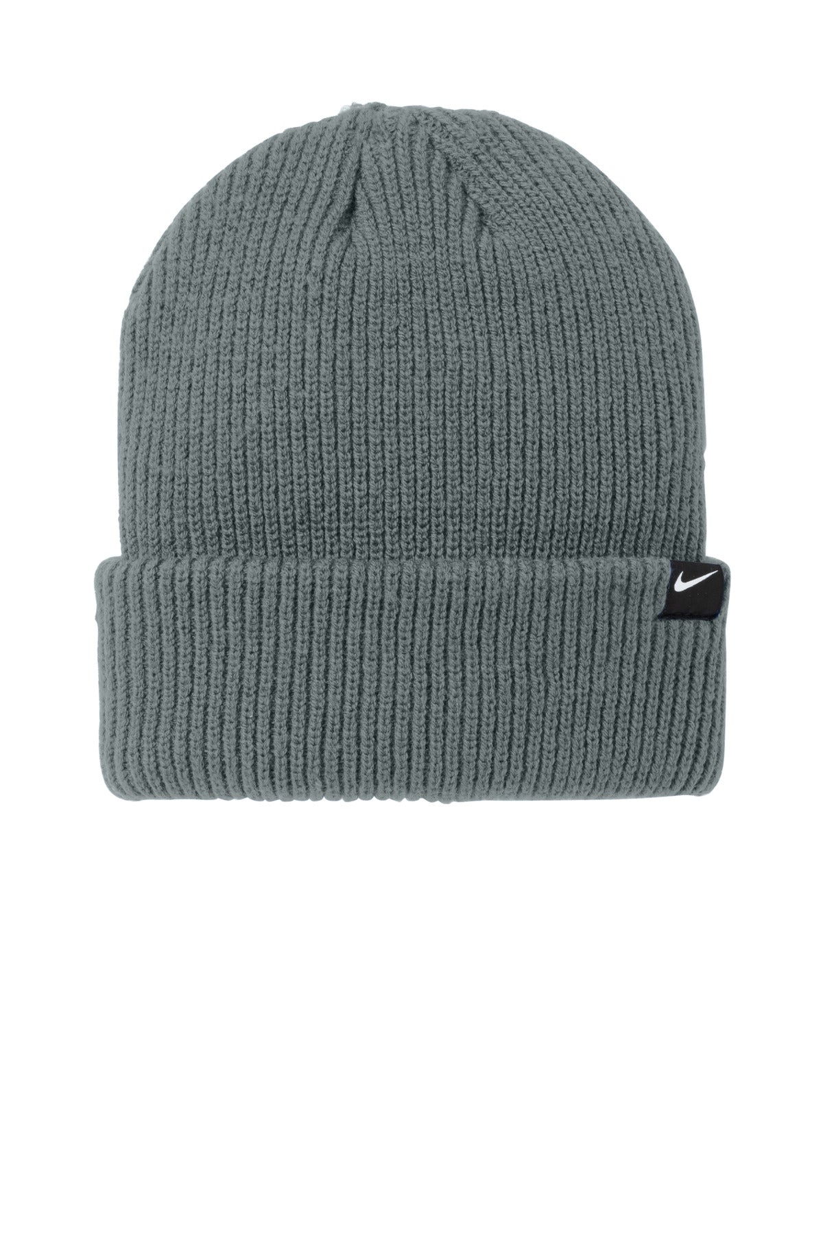 Custom Dark Grey Terra Beanie NKFN6310, personalized by SanCanDo Swag in Argyle, TX