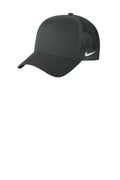 Custom Anthracite/ Anthracite Snapback Mesh Trucker Cap NKFN9893, personalized by SanCanDo Swag in Argyle, TX