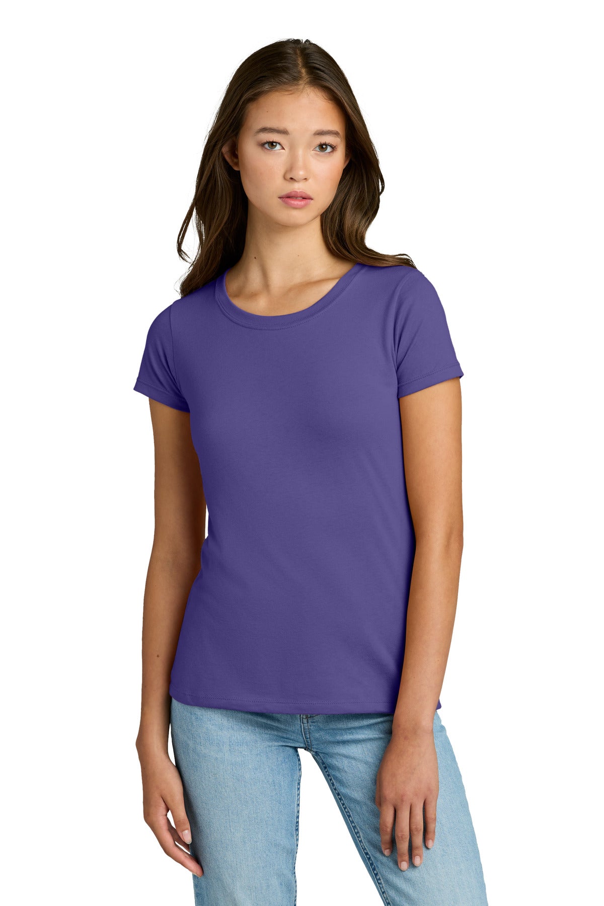 Custom Purple Rush Women's Ideal Tee NL1510, personalized by SanCanDo Swag in Argyle, TX