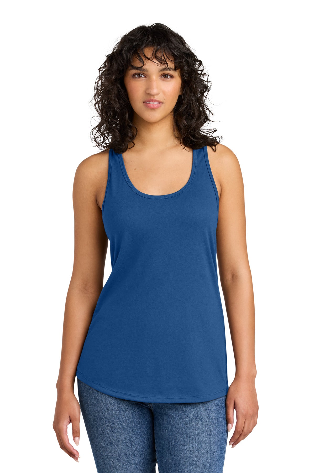 Custom Royal Women's Ideal Racerback Tank NL1533, personalized by SanCanDo Swag in Argyle, TX