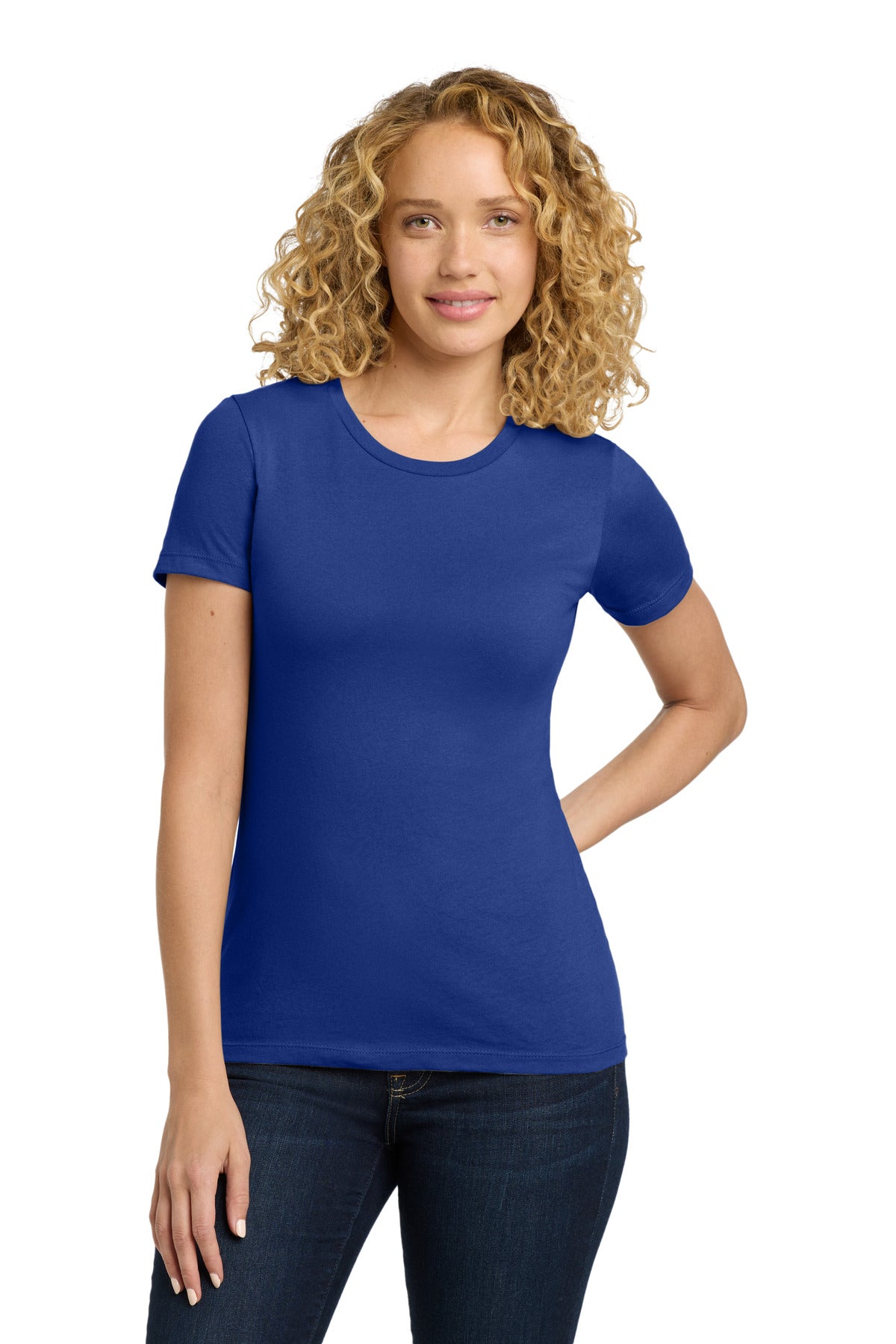 Custom Royal Women's Cotton Tee NL3900, personalized by SanCanDo Swag in Argyle, TX