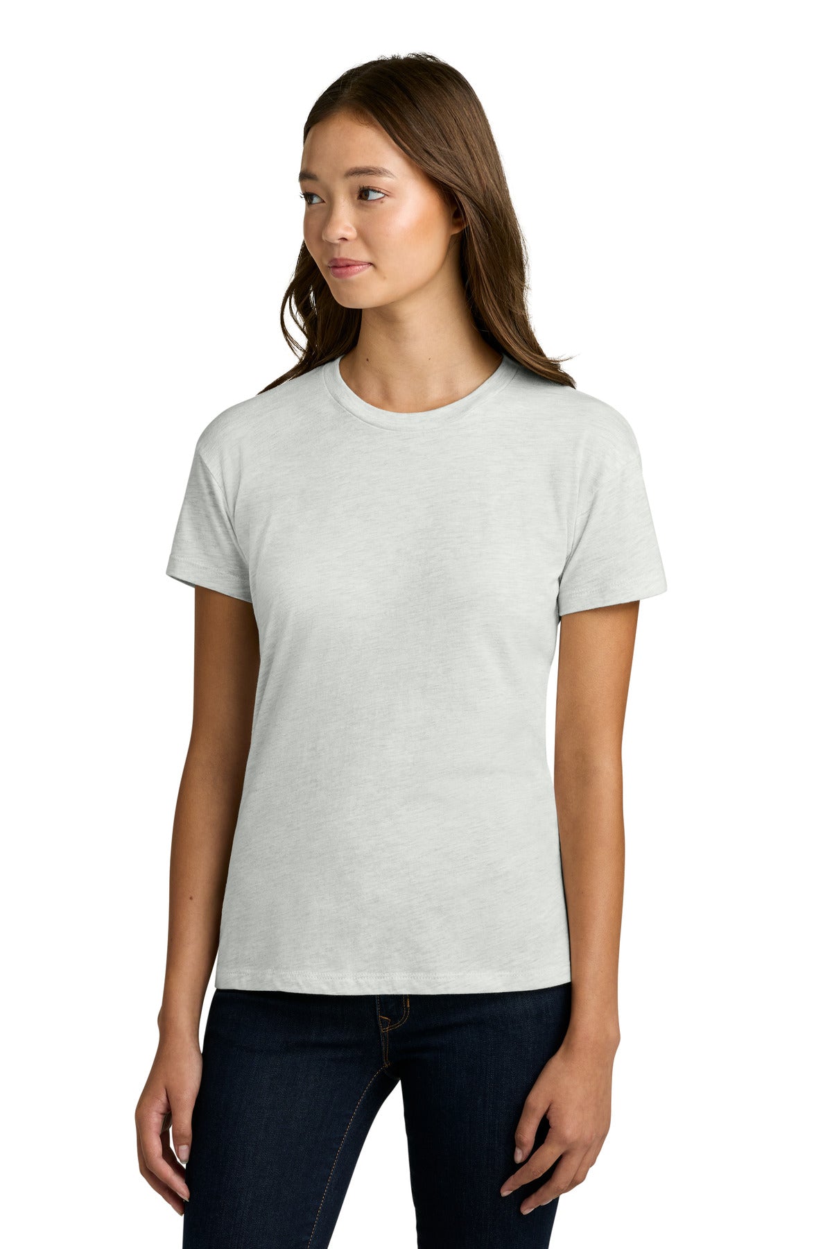 Custom Oatmeal Women's Cotton Relaxed Tee NL3910, personalized by SanCanDo Swag in Argyle, TX
