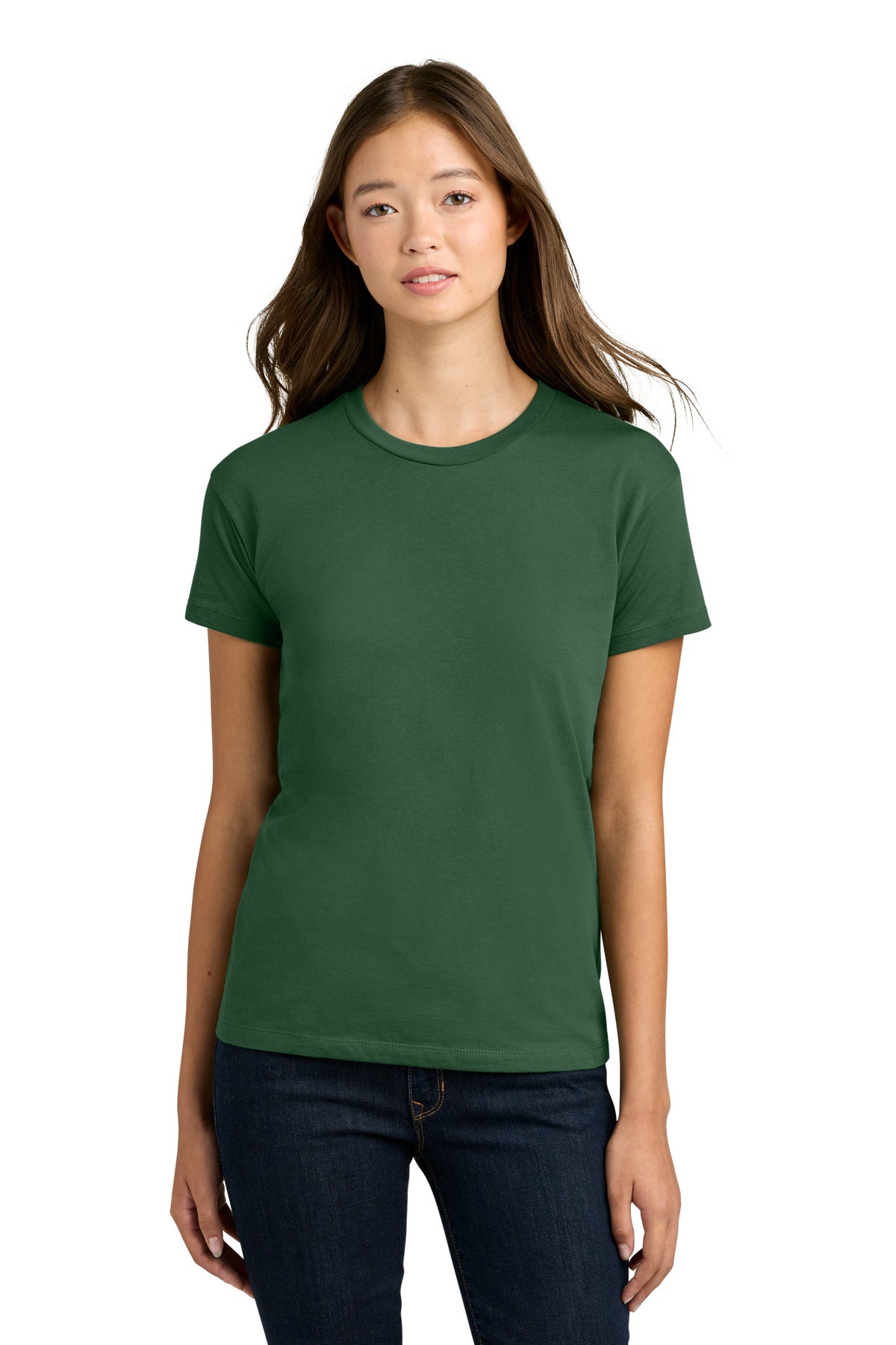 Custom Royal Pine Women's Cotton Relaxed Tee NL3910, personalized by SanCanDo Swag in Argyle, TX