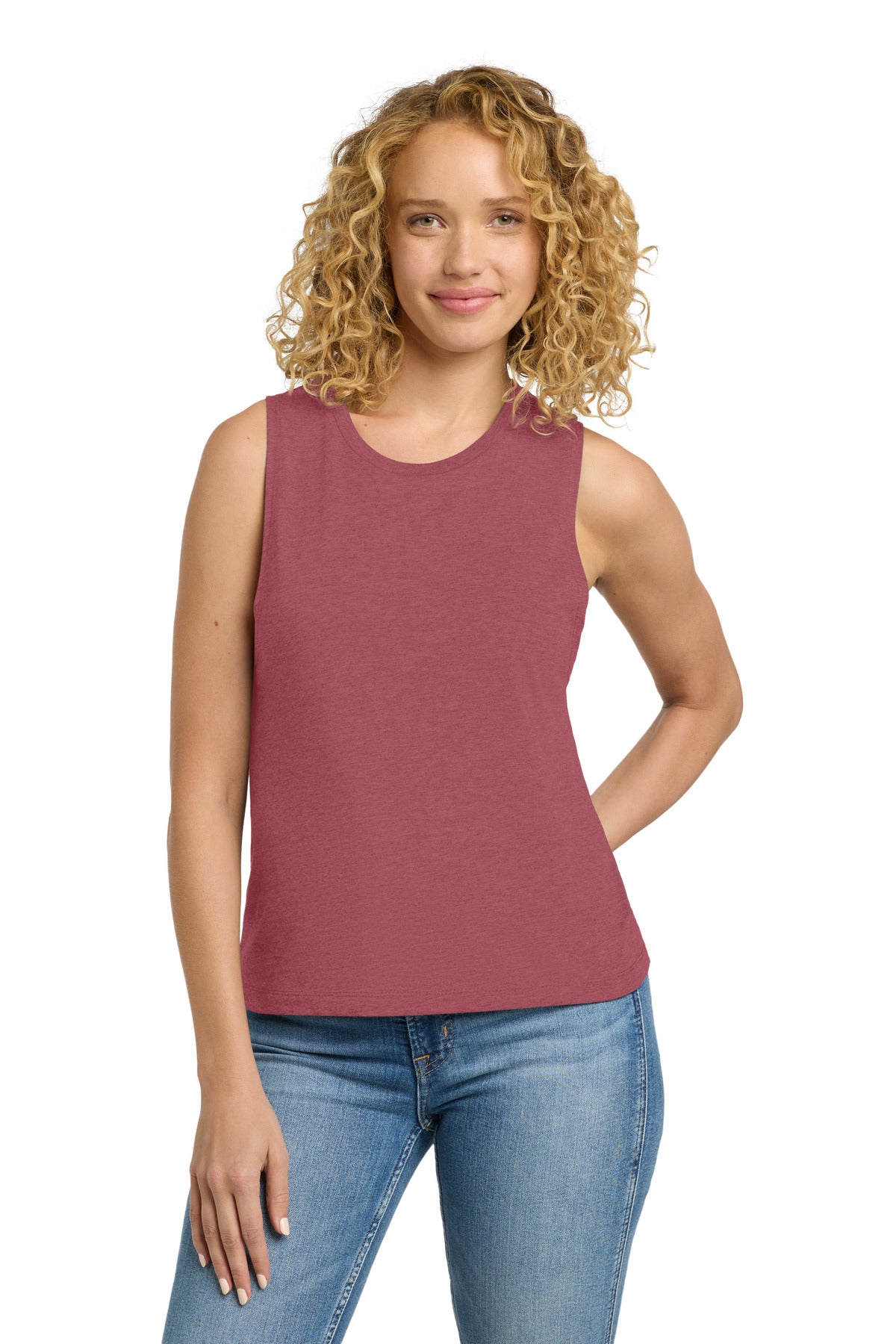 Custom Smoked Paprika Women's Festival Muscle Tank NL5013, personalized by SanCanDo Swag in Argyle, TX