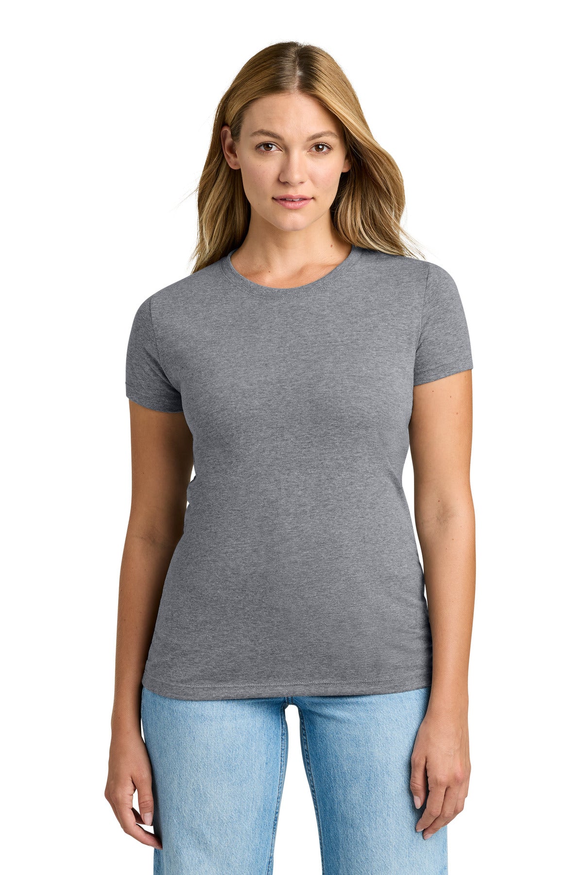 Custom Premium Heather Women's Tri-Blend Tee NL6710, personalized by SanCanDo Swag in Argyle, TX