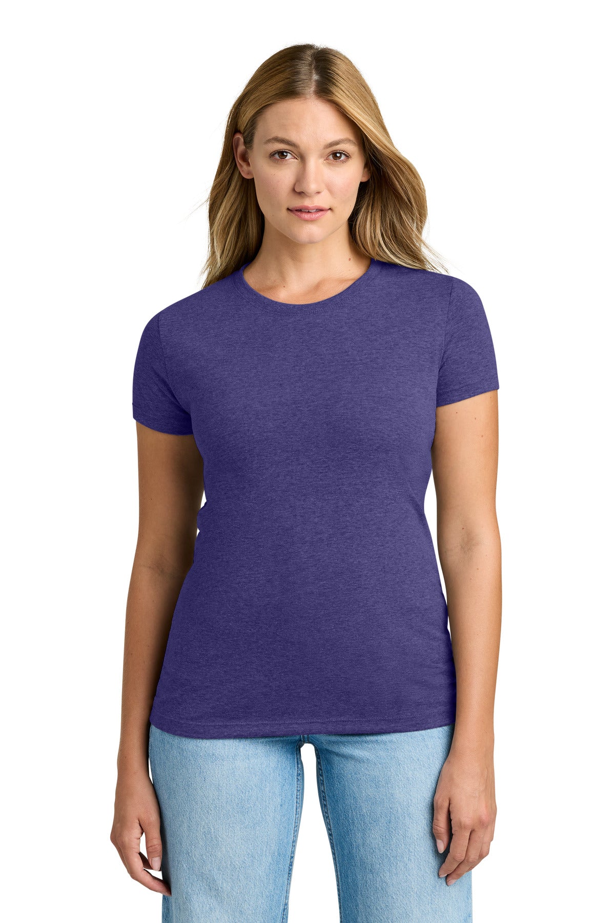 Custom Purple Rush Women's Tri-Blend Tee NL6710, personalized by SanCanDo Swag in Argyle, TX