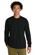 Custom Black Heavyweight Long Sleeve Tee NL7211, personalized by SanCanDo Swag in Argyle, TX