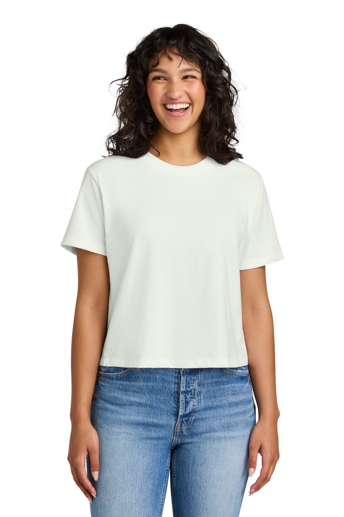 Custom Bone Women's Heavyweight Boxy Tee NL7610, personalized by SanCanDo Swag in Argyle, TX