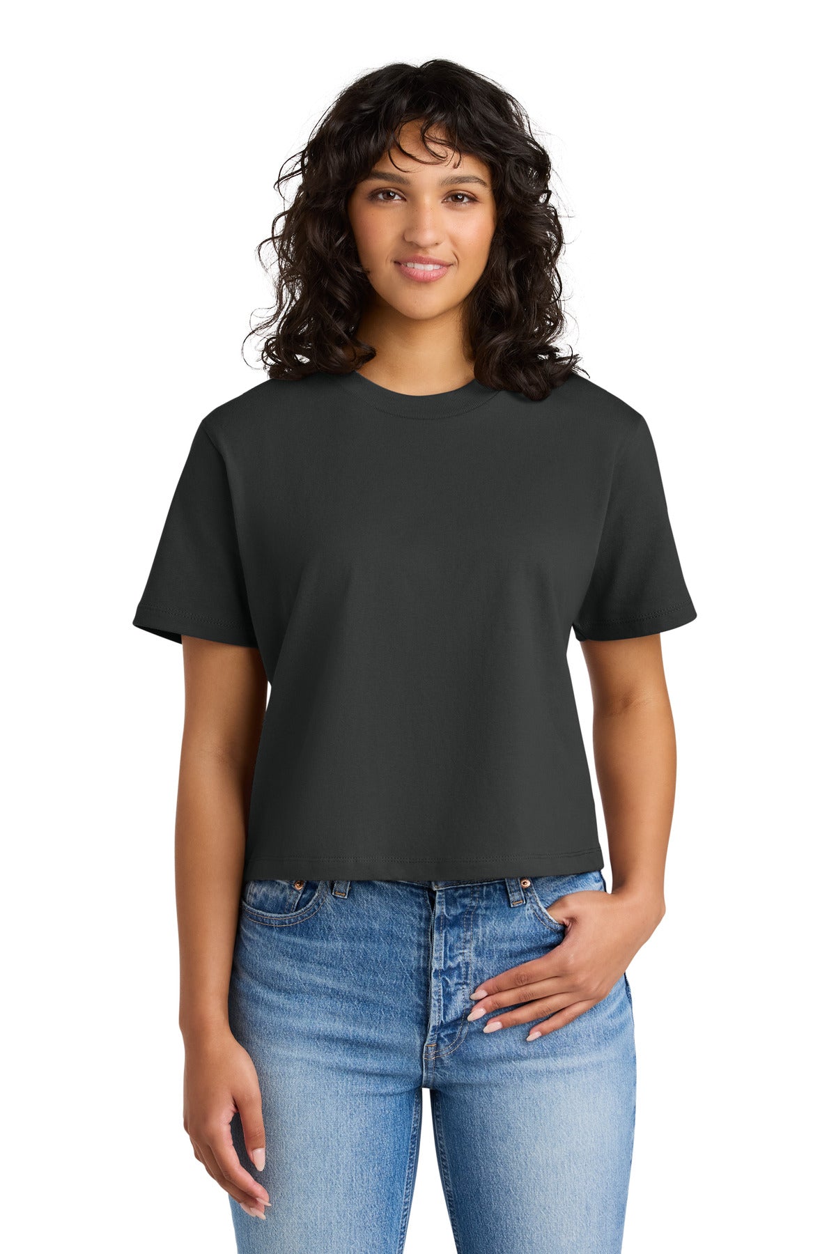 Custom Graphite Black Women's Heavyweight Boxy Tee NL7610, personalized by SanCanDo Swag in Argyle, TX