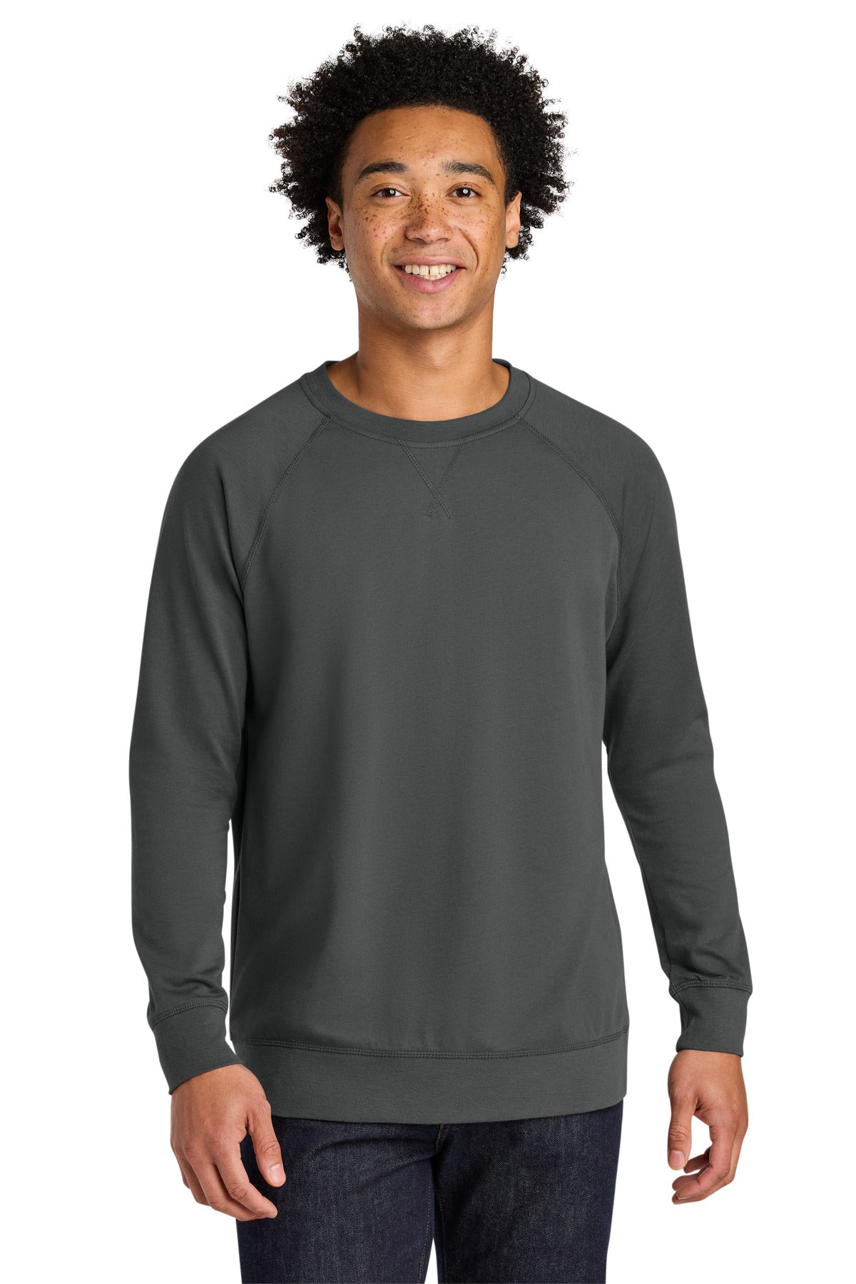 Custom Heavy Metal Laguna Raglan Sweatshirt NL9000, personalized by SanCanDo Swag in Argyle, TX
