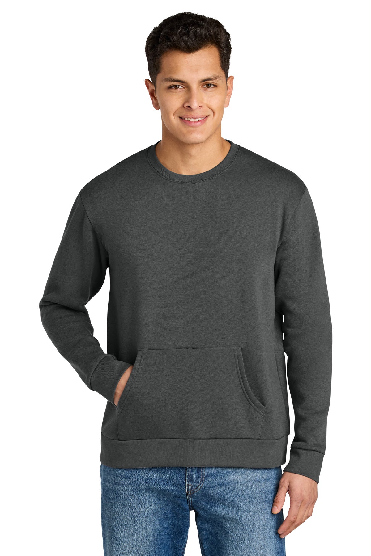 Custom Heavy Metal Santa Barbara Pocket Sweatshirt NL9001, personalized by SanCanDo Swag in Argyle, TX