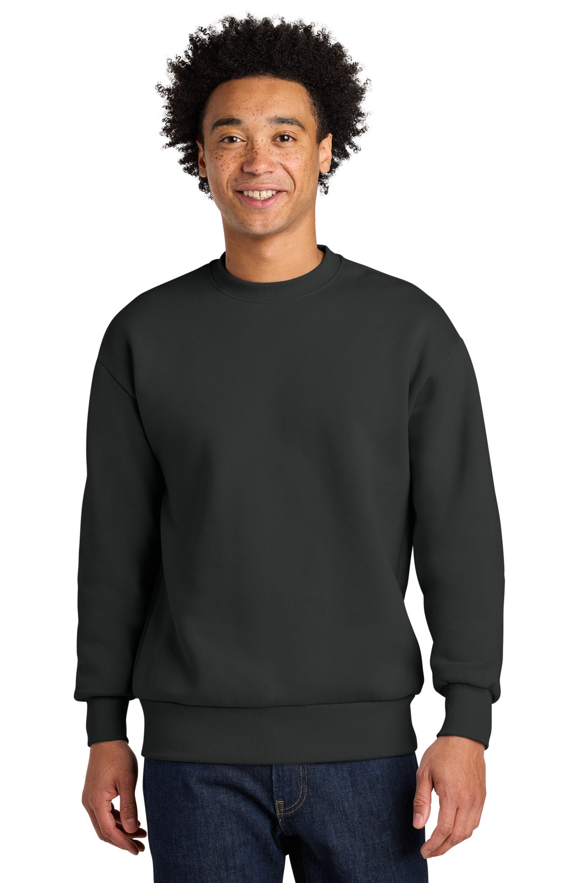 Custom Graphite Black Heavyweight Sweatshirt NL9007, personalized by SanCanDo Swag in Argyle, TX