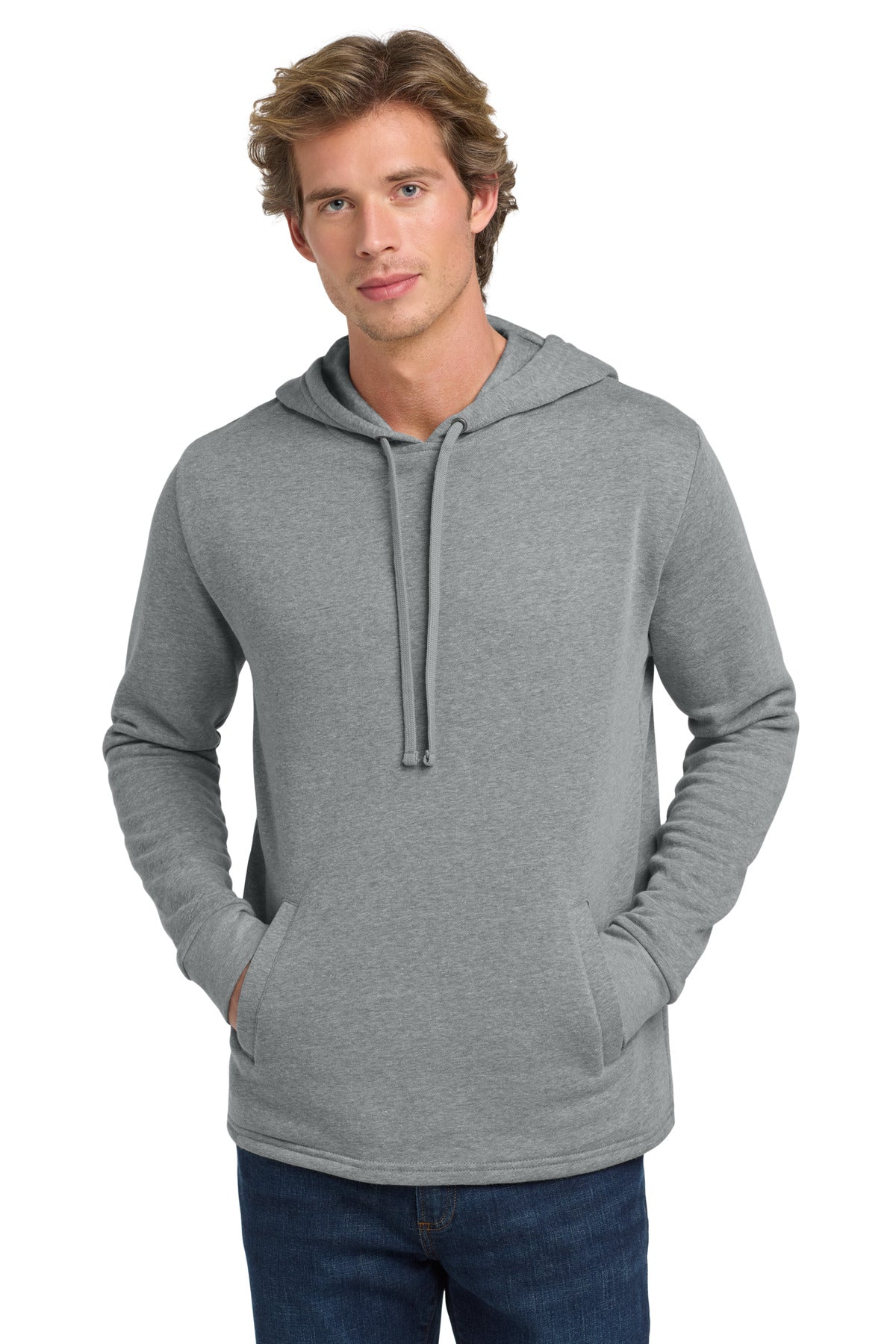 Custom Heather Gray Adult Malibu Pullover Hoodie NL9300, personalized by SanCanDo Swag in Argyle, TX