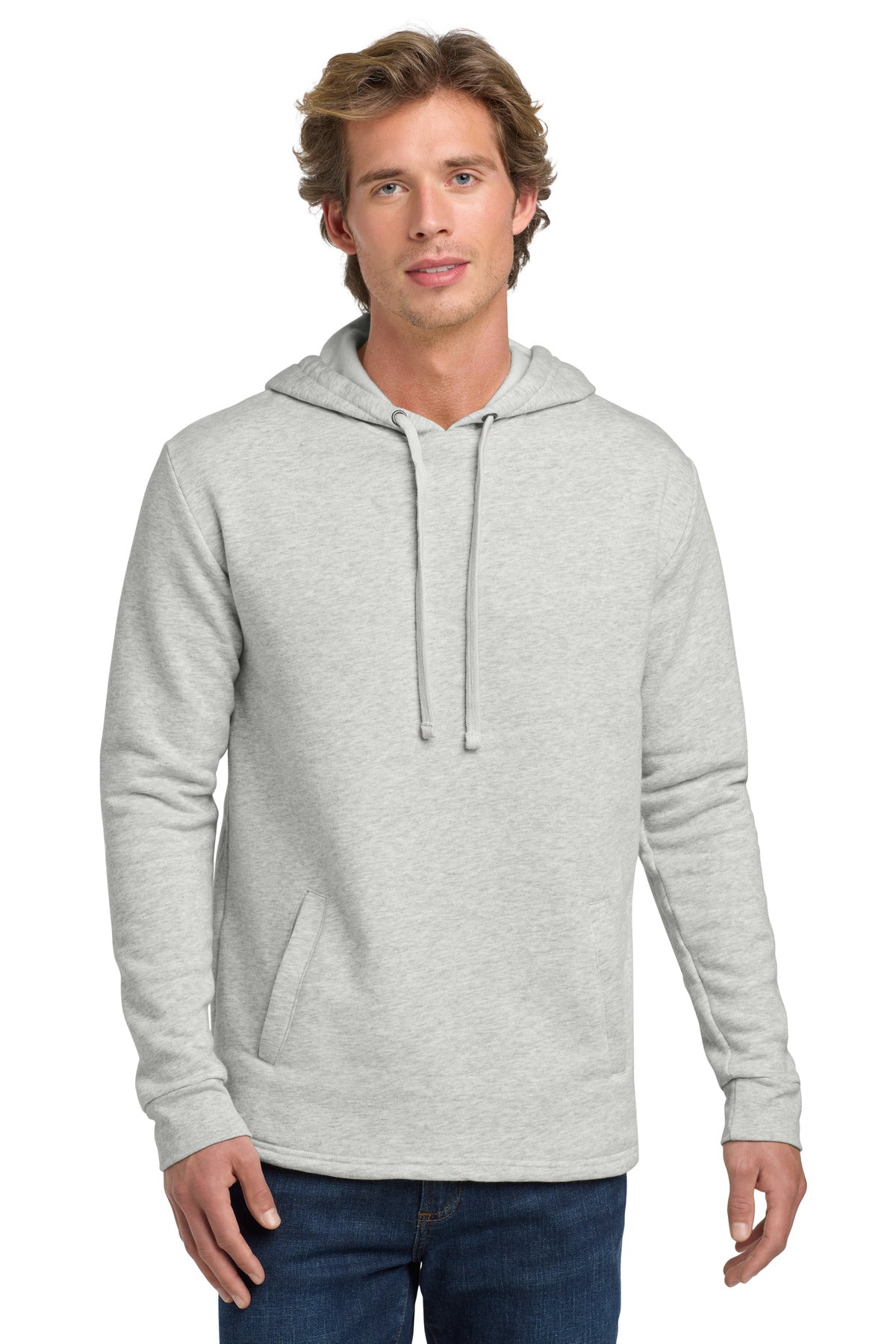 Custom Oatmeal Adult Malibu Pullover Hoodie NL9300, personalized by SanCanDo Swag in Argyle, TX